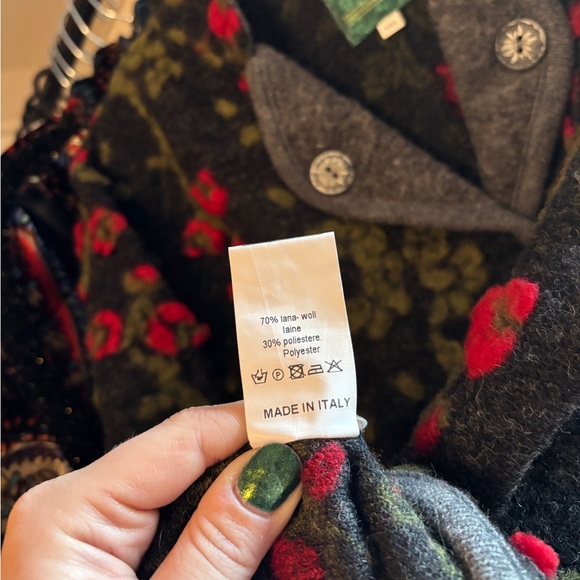 EUC Vintage ALP Dolomite Ski Handmade Wool Cardigan Sweater Jacket | Women’s XXL - Picture 12 of 13